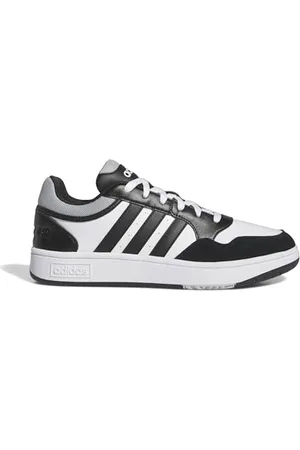 adidas Hoops 3.0 Shoes, Scarpe Uomo, Cloud White/Core Black/Grey Two, 36 EU