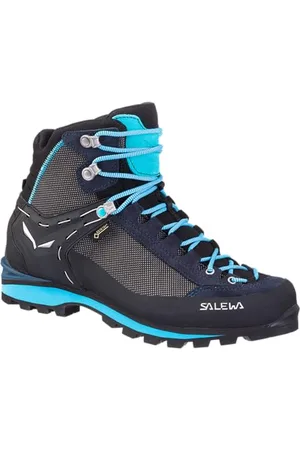 Salewa Stivali da Trekking Crow Gore-Tex da Donna, Blu, 5.5