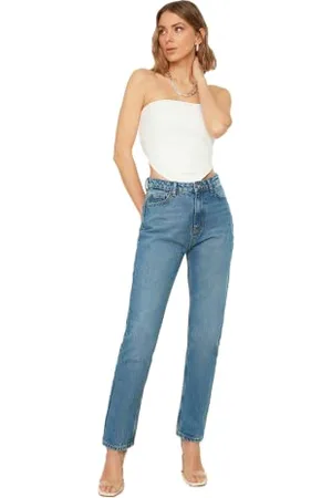 Trendyol Jeans Bootcut e Svasati a Vita Alta da Donna, , 64