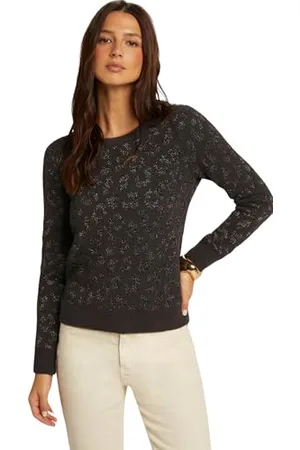 Morgan 242-MJANE Maglione con Motivo Leopardato, , L Women