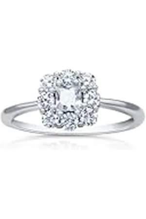 MONTEVERDI MONJ-RG0280 - Anello da donna in sterling 925 rodiato con zirconi, sterling, Nessuna pietra preziosa