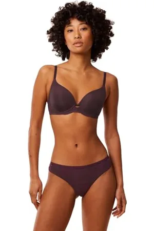 Triumph Donna Amourette Charm T WHP01, Bra, Deep Burgundy, 3D