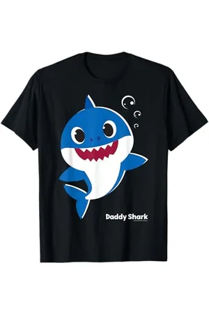Baby Shark Daddy Shark Bubbles Happy Maglietta