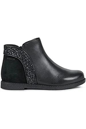 Geox Bambina J Shawntel Girl B Stivaletti Bambine e ragazze, (Black), 24 EU