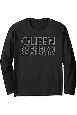 Queen Bohemian Rhapsody ufficiale Maglia a Manica