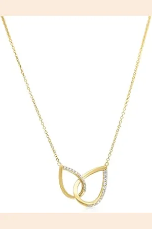 MONTEVERDI MONJ-NL0316 - Collana da donna in argento sterling 925 rodiato, lunghezza 45 cm, Eine Grösse, Argento sterling, Nessuna pietra preziosa