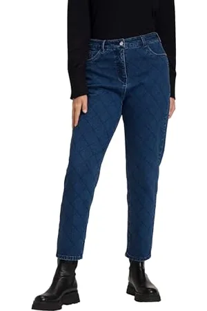 Ulla Popken Jeans Denim, , 36W / 32L Donna