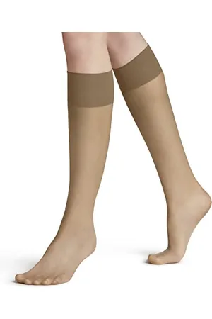 Falke Pure Matt 20 Den W Kh Trasparenti Velati Tinta Unita, Calzini lunghi Donna, , 35-38