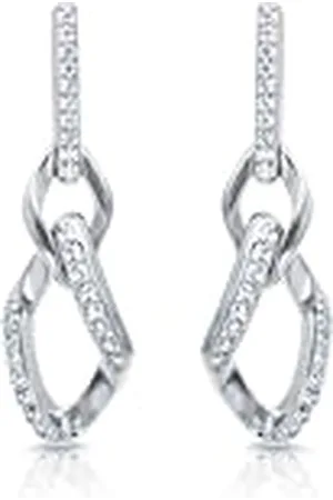 MONTEVERDI MONJ-ER0293 - Orecchini da donna in sterling 925 rodiato, 23 mm, Eine Größe, sterling, Nessuna pietra preziosa
