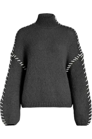 VILA Vichoca New L/S Knit Pullover Borsa con Manico Superiore, , M Donna