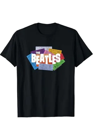 The Beatles Shea Stadium Concert Tickets Maglietta