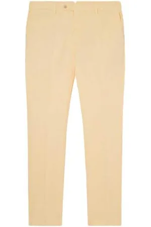 Hackett Pantaloni da uomo in cotone e lino a righe, ( morbido), 36W/34L