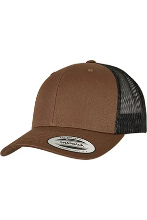 Flexfit Retro Trucker 2-Tone Cappellino da Baseball, Marrone Coyote/Nero, Taglia Unica Unisex-Adulto