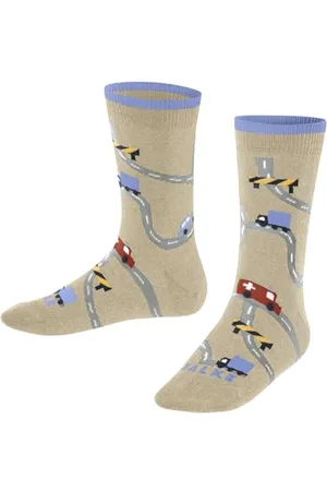 Falke City Life K So cotone fantasia 1 paio, Calzini Unisex - Bambini, , 35-38