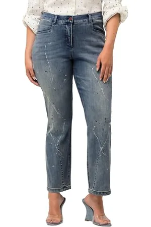 Ulla Popken Jeans Mandy, , 50W x 32L Donna