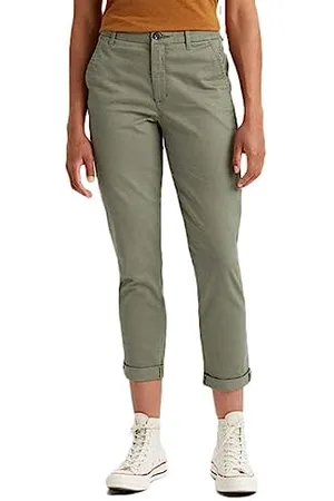 Dockers Weekend Chino Slim Fit, Extra Tall, Pantaloni Donna, (Camo), 25 Extra lungo