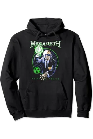 Megadeth Ruggine nella pace Felpa con Cappuccio