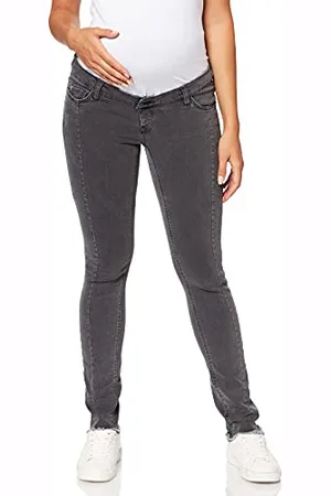 ESPRIT ESPRIT Pants Denim OTB Slim Jeans Premaman, (Grey Dark Wash 921), W27/L32 (Taglia Produttore: 34/32) Donna