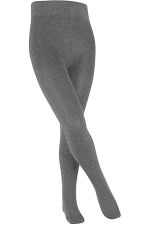 Falke Family K Ti cotone sostenibile tinta unita 1 pezzo, Collant Unisex - Bambini, , 152-164