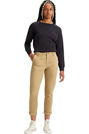 Dockers Weekend Chino Slim Fit, Tall, Pantaloni Donna, (Harvest Gold), 24 Lungo