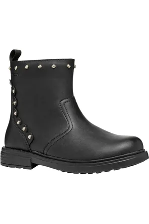 Geox J Eclair Girl C, Stivale Chelsea, Black, 31 EU