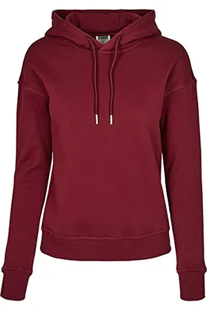 Urban classics Hoodie Felpa con Cappuccio in Cotone Organico, , L Donna