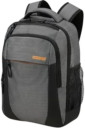 American Tourister Urban Groove - Zaino per laptop 15.6", 46 cm, 20.5 L, Grey/Black