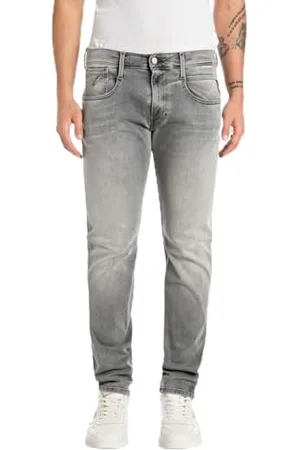 Replay Anbass Hyperflex Dust Jeans, , 32W x 32L Uomo