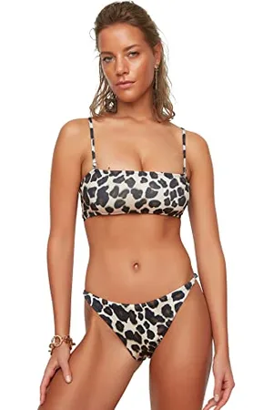 Trendyol Donne Vita Normale Trotter Bikini Bottom Costumi da Bagno, , 76 Donna