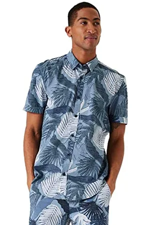 Garcia Maglietta a Maniche Corte Camicia, , S Uomo