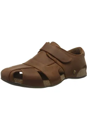 Panama Jack Fletcher Basics, Sandali a Punta Chiusa Uomo, Marrone (Cuero C5), 41 EU
