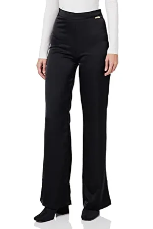 KENDALL + KYLIE KENDALL & KYLIE K&K W VEROUR Combo Zipper College KKW3711652 Sweatshirt, Black, M Women