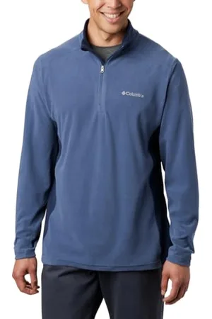 Columbia Maglia in Pile con Cerniera Corta da Uomo, Klamath Range II