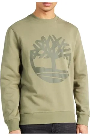 Timberland Tree Logo Crew Neck Sweatshirt Maglia di Tuta, , S Uomo