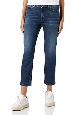 Moschino Pantaloni Skinny Fit Cropped a 5 Tasche Casual, , 34W Donna