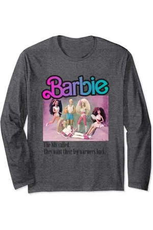 Barbie Maglietta Donna , Ufficiale, Gruppo Anni 80 Maglia a Manica
