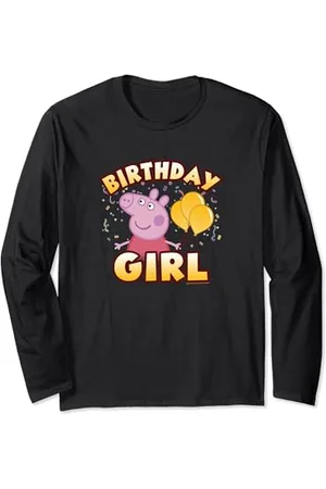Peppa Pig Birthday Girl Maglia a Manica