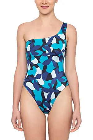 Triumph Sloggi shore Flower Horn One Piece, Costume intero, Donna, (Blue Dark Combination), XS