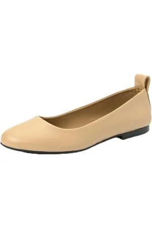 HUGO BOSS Dasy_Ballerina_NA, Donna, Light/Pastel Brown, 35 EU