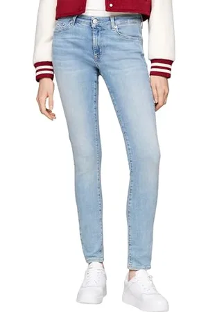Tommy Hilfiger Donna Jeans Sophie Low Skinny Fit, Blu ( Light), 24W/28L