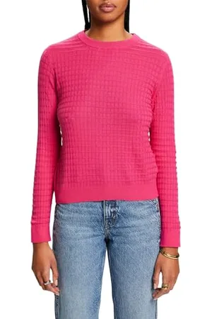 ESPRIT 014ee1i311 Maglione, 660 Pink Fuchsia, L Donna
