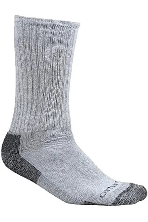 Carhartt Calzini Per Tutte le Stagioni, ad Alto Contenuto di Cotone, 3 Paia Uomo, , M