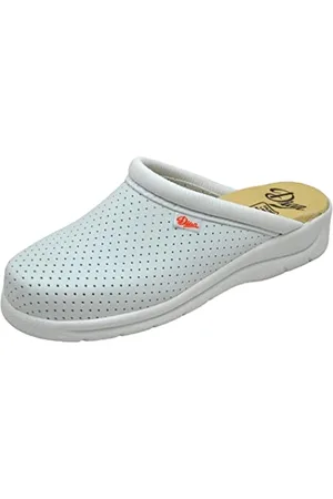 Dian Dia - Pisa, Zoccolo anatomico Sanitario e ospitalità, Zoccolo Sanitario Unisex, Tacco Aperto, Tomaia Perforata Traspirante e Imbottitura Antiscivolo, Antiscivolo e Antibatterico, , 38 EU