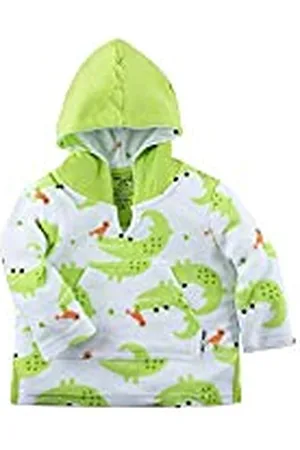 Zoocchini Accappatoio Baby Cover Up UPF 50+ Alligatore 12-24m