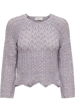 ONLY Onlnola Life-Pullover a 3/4 Knt Noos Maglione Lavorato a Maglia, , S Donna