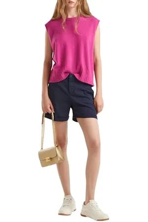 Benetton Bermuda 4CDR592G4 Pantaloncini, , 36 Donna