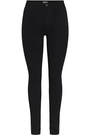 Pieces® Pchighskin Wear Jeggings Black/noos, Jeans Donna, (Black), 38 (Taglia Produttore: Medium)
