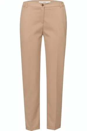 Brax Style Maron S Style Maron – Wool Touch Pantaloni in silhouette rilassata, , 32W x 30L
