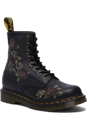 Dr. Martens 1460 Decayed Roses Classic Tumbled Nappa, Anfibi Donna, , 37 EU