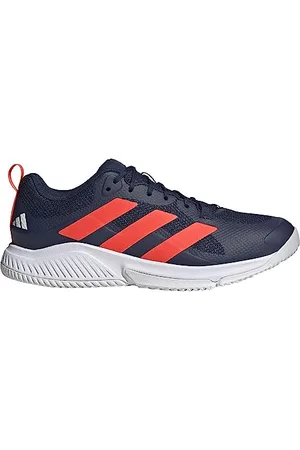adidas Court Bounce 2.0 M, Shoes-Low (Non Football) Uomo, Team Navy Blue 2/Solar Red/Ftwr White, 38 EU